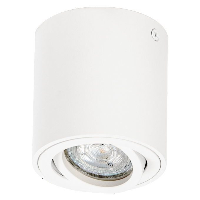 Spot Surface  Round GU10 White