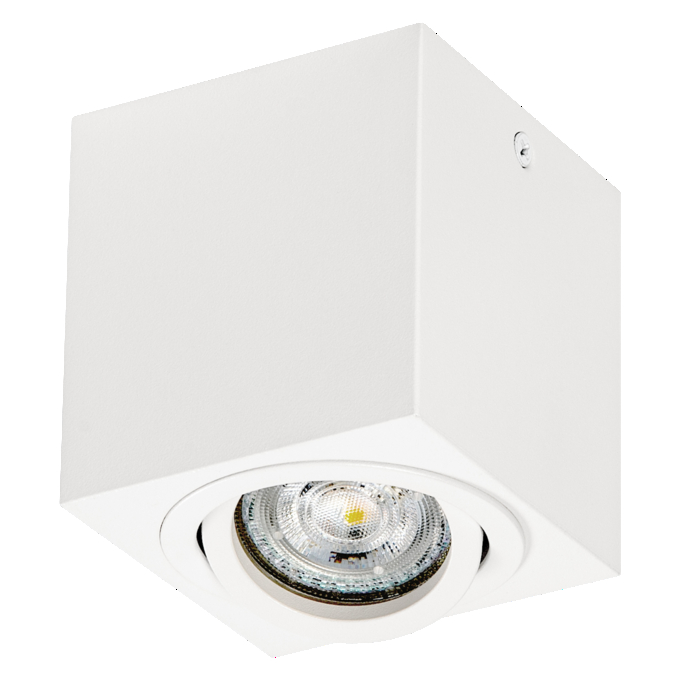 Spot Surface  Square GU10 White
