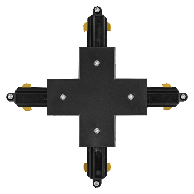 Tracklight Cross Connector Black