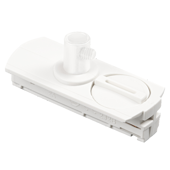 Tracklight Pendant Connector White