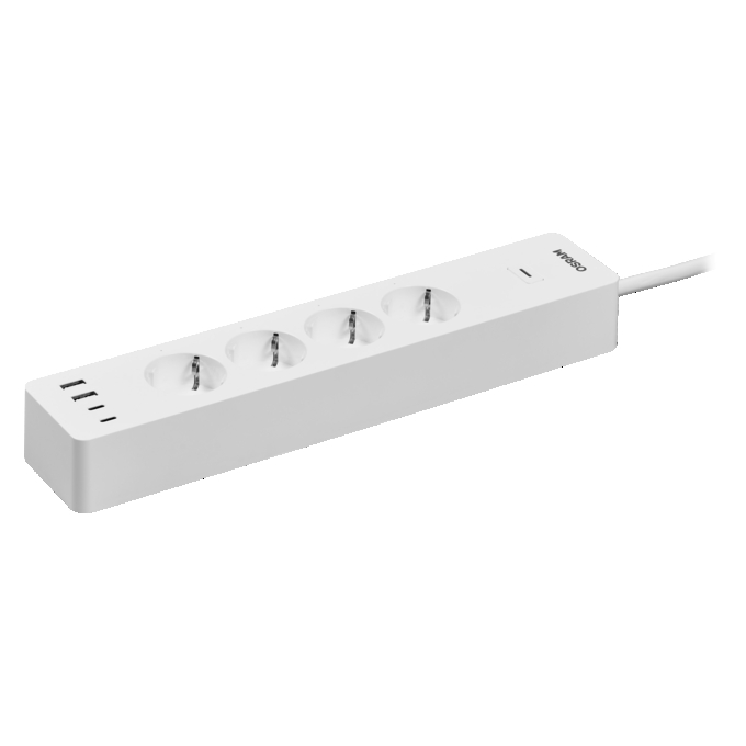 SMART+ WIFI Multipower Socket EU White